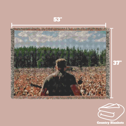 Zach Bryan Crowd Blanket